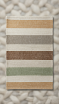 Handwoven Linen Meditation Mat
